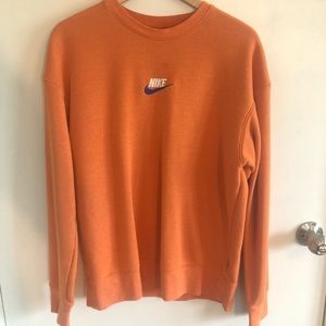 Nike Orange Crewneck Sweatshirt Men’s M